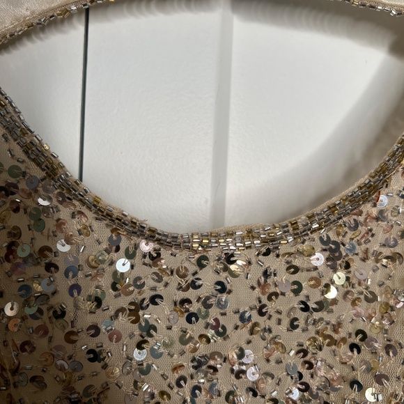 Mac Duggal NWT Embellished Sequin Open Back Long Evening Gown Women's Size 14 - Picture 5 of 12